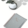 Load image into Gallery viewer, Journal Notebook Notepad | Grey Recycled Handmade Paper