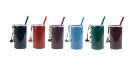 FILL I POUR Skinny Tumbler Keychain