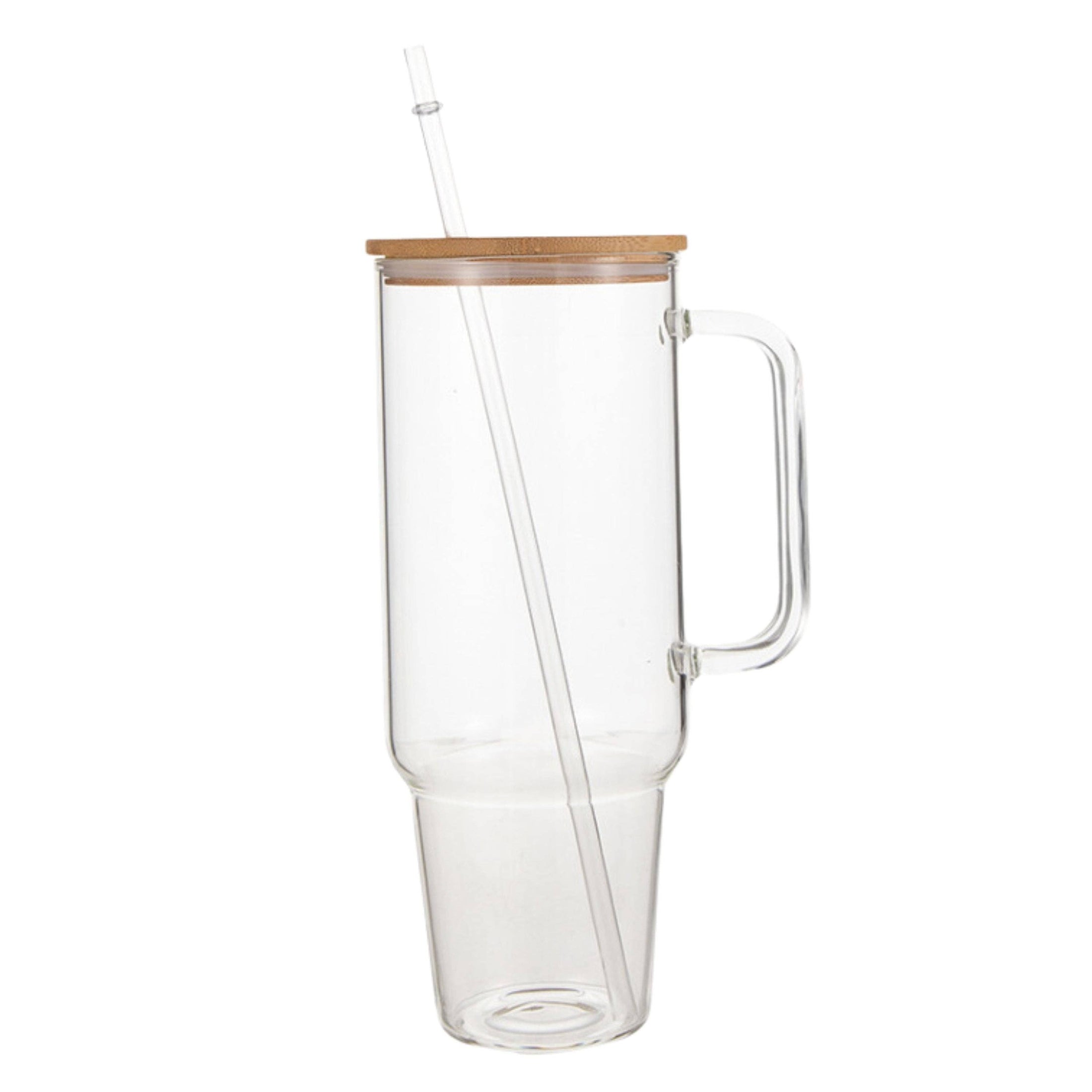 FILL I POUR 40oz Glass Tumbler
