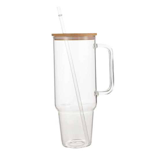 FILL I POUR 40oz Glass Tumbler