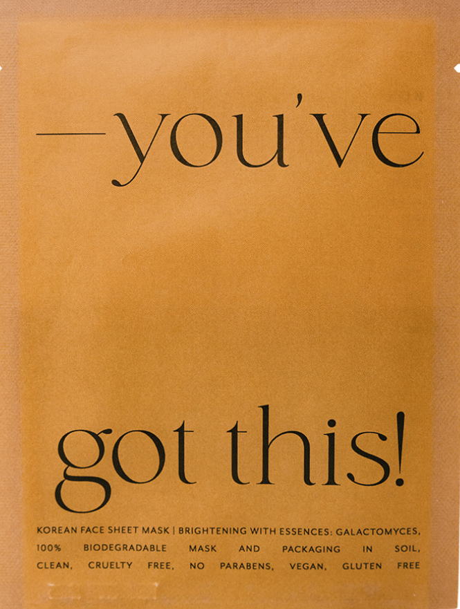 Korean Sheet Mask - You've Got This